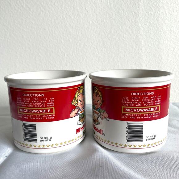Vintage 1993 Campbells Soup Mugs Set of Two - Picture 6 of 6